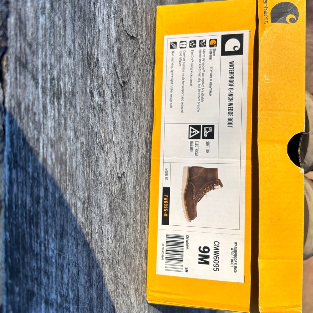 Carhartt 6” waterproof wedge boots - Picture 3 of 5